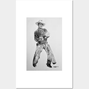 John Wayne Posters and Art